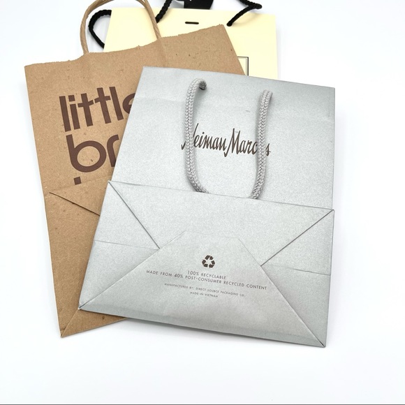 ✨Bloomingdale’s, Jo Malone, Neiman Marcus Paper Shopping Tote Retail Bags Set - Picture 7 of 8